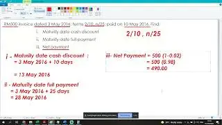 Business Math - Chapter 5: Discount Part 3