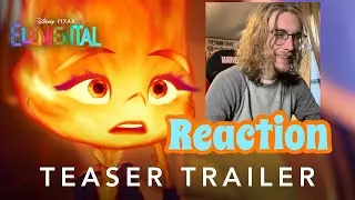Elemental teaser trailer REACTION // Disney Pixar // 2023