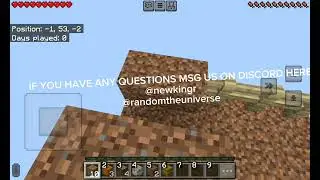Our introduction -KingR, Randomtheuniverse