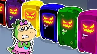 Sparkle vs the Haunted Toilet! 😱 Spooky Night Escape 👻 Fire Spike Kids Stories 🔥