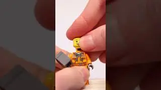 Female Construction Worker | LEGO City Minifigure! #shorts