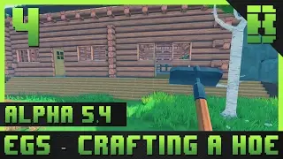 Eco Global Survival Gameplay Part 4 | Crafting A Hoe | Survival Game Let's Play