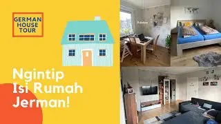 HOUSE TOUR! // Ngintip Isi Rumah di Jerman // Tips Dapet Mebel GRATIS di Jerman!