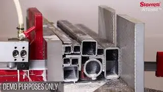 Starrett Intenss Bandsaw blade VS large material bundle (versatility test)