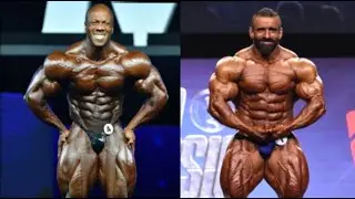 Shawn Rhoden(2018 Mr. O) vs Hadi Choopan(2024 Arnold Classic)