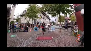 Stra&szlig;enshow Hula Hoop