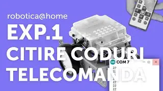 Experiment 1. Citire coduri telecomanda | Sectiunea 9. Lectia 42