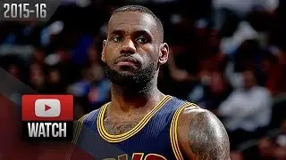 LeBron James Full Highlights at Pistons 2016 Playoffs R1G4 - 22 Pts, 11 Reb, 6 Ast