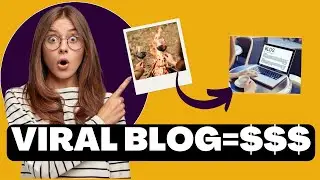 Make Money Blogging: How to Write a Blog with Google AI Studio from One Image!