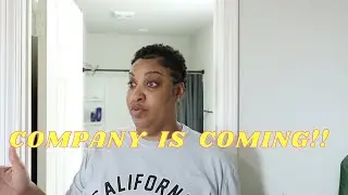 When your mom is expecting company!!!!!