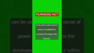 Filmmaking Fact 🎥🎬 #shortsvideo #fact #skills #videographer #content#filmmaking #moreviews #shorts