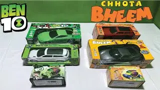 BEN 10 CHHOTA BHEEM TOY COLLECTION 2020,BEN 10 RC CAR ,BHEEM RC CAR , 3D LIGHT CAR II TOK TOK TV
