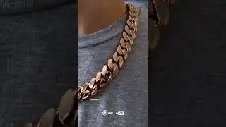 🔥 Bold. Icy. Built to flex. #chains #cubanlinks #hiphopjewelry #mensstyle