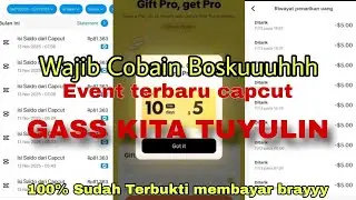 TERBARU EVENT CAPCUT 5$ & CARA NUYUL EVENT CAPCUT 2025