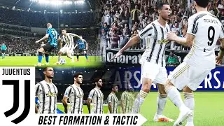 Best Formation & Tactic for Juventus | Johan Cruyff Inspired | eFootball PES 2021
