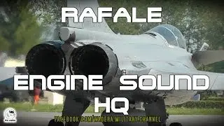 Rafale fighter - Engine sound HQ