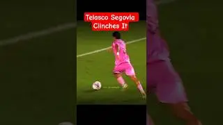 Telasco Segovia Clinches It! Goal vs Orlando City | Leagues Cup 2025 Semi-Final