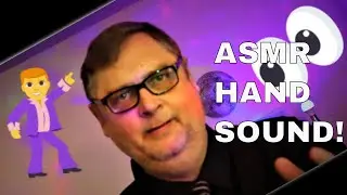 ASMR - Hand Sound Tingles at the Disco with Footsteps and Techno Music