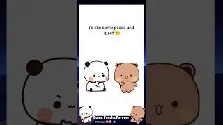 You are funniest Peachu ? | Bubu Dudu | Goma Peach |Animation | Cute couple
