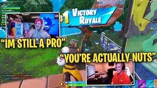 Tfue is SHOCKED as Ninja DESTROYS Pros for WIN (PROOF NINJA ISN'T BAD)