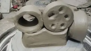 Making Clay  Cenima camera//Clay creative art incredible things Clay and crafts handicraft items 