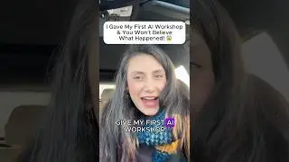 I Gave My First AI Workshop&hellip; And The Reaction SHOCKED Me! 🤯 #ai #aiworkshop #workshop