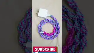 Macrame cable cover #diy #macrameart #macrame tutorial