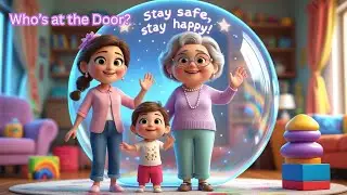 Knock Knock | Who's At The Door? | Safety Tips Song | English Song