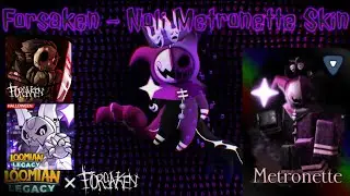 Roblox Forsaken - Noli Metronette Skin Gameplay