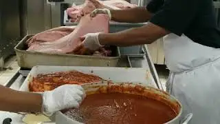 Cooking on board the Tom Joyner Cruise 2018