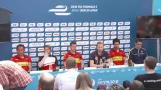 Formula E - 2016 Berlin ePrix - Pre-event press conference