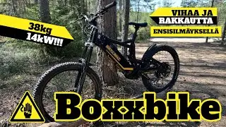Sähköshokki! Boxxbike - 38kg ja 14kW!
