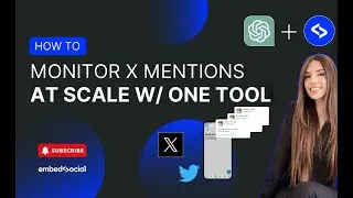 How to Monitor X Mentions at Scale with One Tool