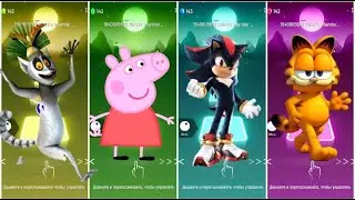 Tiles hop, Coffin dance, King Julian, Peppa pig, Sonic Prime, Garfield, Song, (COVER)