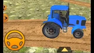 Offroad Tractor Trolley Transport: Farming Sim #3, Heavy tractor transport games