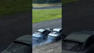 ビッタビタの追走エグい。 #drift #ドリフト #jdm ＃シルビア＃クーヤン