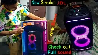 New JBL partybox 320 speaker 🔊 ! Check out full sound💥 ! Dhamaka new 🤯💥 ! 
