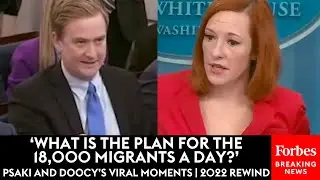 Psaki Vs. Doocy — The Best Moments Of The Past Year | 2022 Rewind