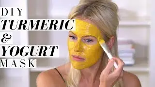 Turmeric DIY Anti-Inflammation Face Mask | Mikaela South