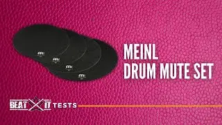 Dampen your drums with Meinl Drum Mute Set I A Test by EN BeatitTV