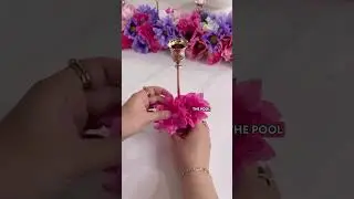 Dollar Tree Pool Noodle Centerpiece DIY | Budget Tablescape Idea