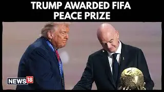Donald Trump Awarded Inaugural FIFA Peace Prize By Gianni Infantino | FIFA World Cup Draw 2026