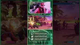 Illegal Mixup & Double P 😱😱😱 #sf6_kimberly #twitch #streetfighter #shorts #gaming