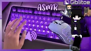 Solo Bedwars Keyboard + Mouse Sounds ASMR with Handcam