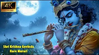Shri Krishna Govinda Hare Murari | Divine Krishna Bhajan | Beautiful AI Visuals of Lord Krishna