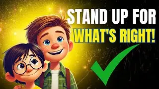 Stand Up for What's Right | A Story of Courage and Kindness | Life Lesson Story For Kids