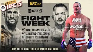 UFC 323: выбор на неделю боев, альтернативные персонажи, обновления и многое другое! ** Давайте п...