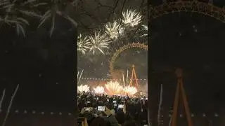 London New Year Eve #LondonNYE #FireworksSpectacle #NewYearInLondon #2024Celebration #CityLights