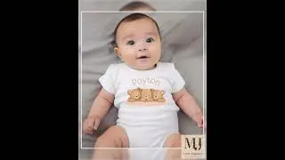Personalized Teddy Bear Baby Bodysuit Custom Name Outfit for Girls Three Bear Design on Pink Pill...