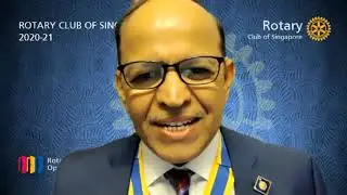 Rotary Club of Singapore - Speaker Mr. Aaron Maniam on Life with COVID-19